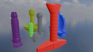 3D Printable Pool Noodle Swords