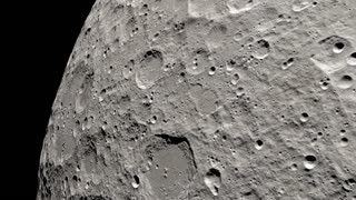 Apollo 13: Captivating 4K Views of the Moon's Majestic Landscape