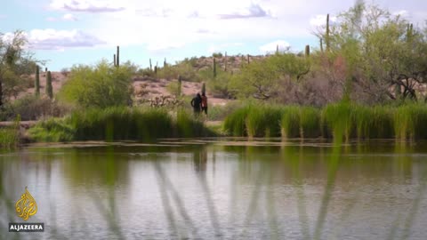 US border wall Construction on sacred land