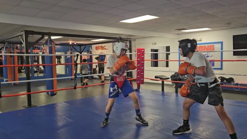 Joey sparring Nico 12/19/23