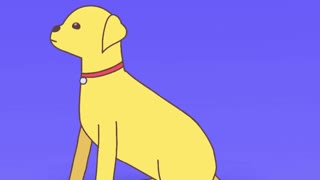 Dog bark animation process