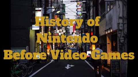 History of Nintendo Before Video Games