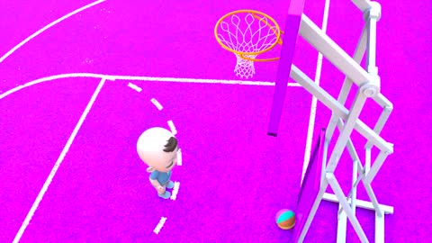 Jake playing basketball Game - Fun Challenge