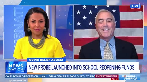 Wenstrup Joins NewsNation to Discuss Probes into the Alleged Misuse of COVID-19 Funds For Schools