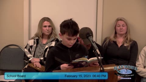 WATCH: 6th Grader Finds ABHORRENT Material In Library, Reads It to School Board