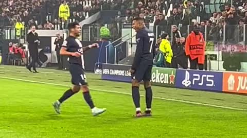 Kylian Mbappe from a different angle