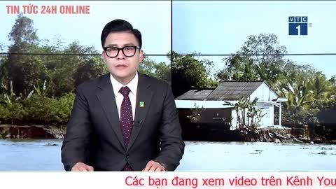 Cận cảnh sạt lở “nuốt chửng” 13 căn nhà cạnh sông Cổ Chiên Vĩnh Long, thiệt hại ước tính 35 tỉ đồng