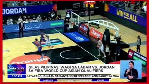Gilas Pilipinas, wagisalaban vs Jordan sa FIBA World Cup Asian Qualifiers