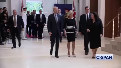 President Biden visits British Embassy Following the Death of Queen Elizabeth II