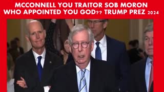 MCCONNELL THIS SOB TRAITOR MUST GO NOW!!!