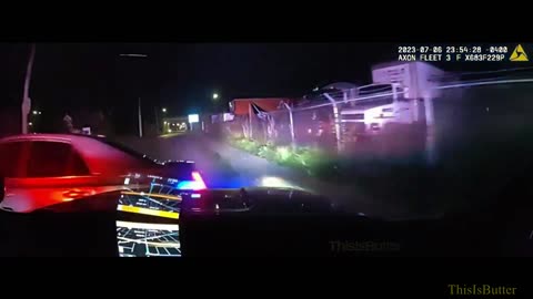 Dash cam video shows car backs into Dayton cruiser, drives through crowd, sparking police chase