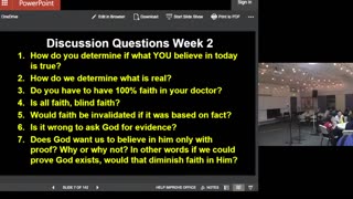 Session 2 - Proving Blind Faith is bad