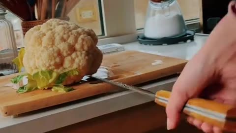 She turns cooking into beautiful art