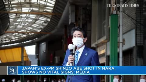 Japan's ex-prime minister Shinzo Abe shot in Nara, shows no vital signs Media