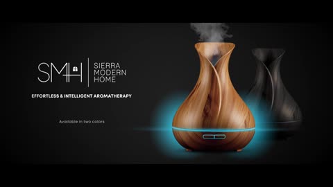 Smart WiFi Wireless Essential Oil Aromatherapy Diffuser - Works with Alexa & Google Home – Phone