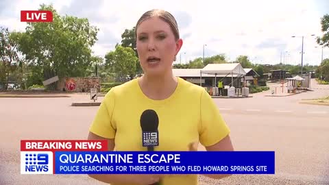 AUS INSANITY - 3 Aboriginal teens escape from Quarantine Camp