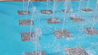 Water fall in dubai park