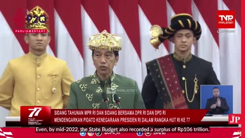 Indonesia recorded surplus of Rp 364 trillion in the first half of 2022