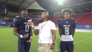 Lone Star WR Winston Pollard on the game winning score & ATH Davian Groce get a Huge W vs Reedy