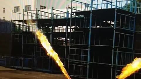 Fires Blaze engineering power generator?