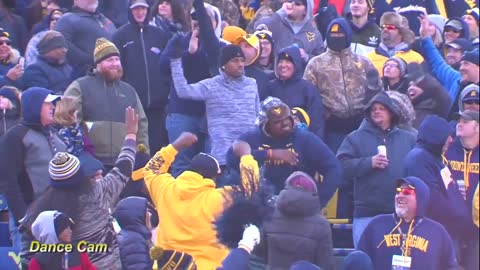 WVU Football Dance Cam - Anderson Small & Charles Hayes