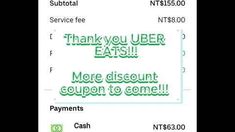 UBER EATS is the best!!!