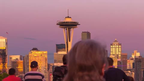 SEATTLE SUNSET 2 | Cities in Motion | Sunset Timelapse Compilation