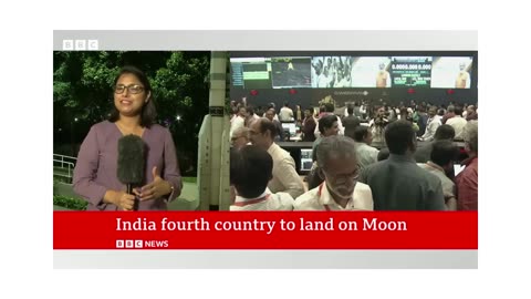 India Moon landing_ Chandrayaan-3 spacecraft lands near south pole