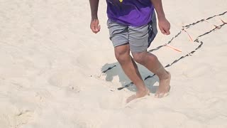 Sand Dune Speed, Strength and Agility Workout Training