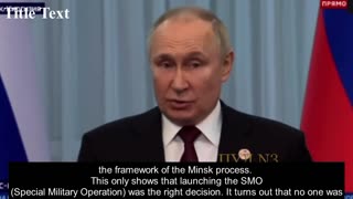 Putin about Merkel's words about cheating with the Minsk agreements