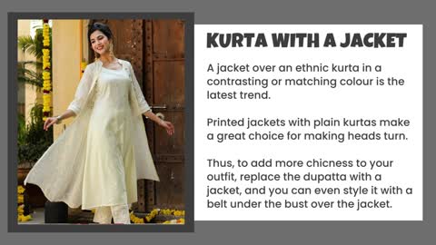 Trendy Kurta Styles That Every Woman Should Own