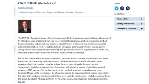 COVID UPDATE: What is the truth.. NIH