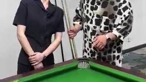 Funny video billiards million views