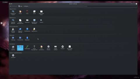 Fedora KDE Desktop #tech #hacking