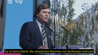 Tucker's speech in Budapest - The world is realigning at high speed & the Germans,will wake up