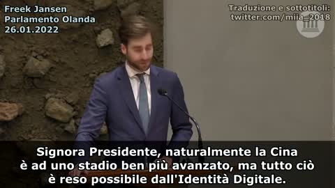 Deputato Jansen (olanda): non si tratta di covid, si tratta di creare l'infrastruttura per l'ID