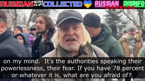 GIRKIN ARREST REACTION on the street 01/28 RUSSIAN TV Update ENG SUBS