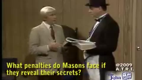 PENALTY RITUAL FOR EXPOSING MASONIC SECRETS