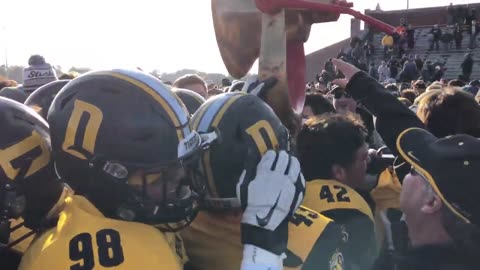 November 16, 2019 - DePauw Fans Storm the Field After Thrilling Monon Bell Victory