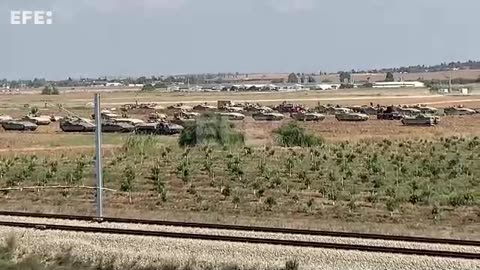 Israel acumula tropas en torno a Gaza mientras ordena la evacuación de media franj
