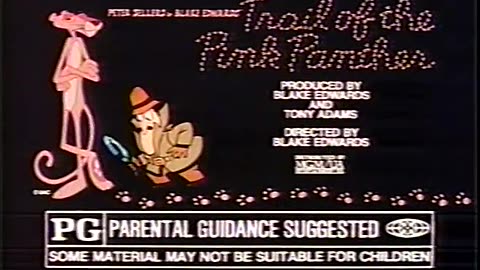 The Trail of the Pink Panther Classic 1982 TV Spot