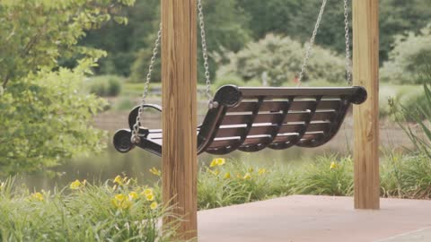 4K Swinging Bench in park Creative Commons Videos Free HD Videos