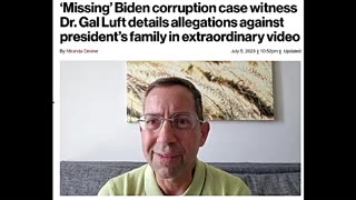 'Missing' Biden corruption case witness