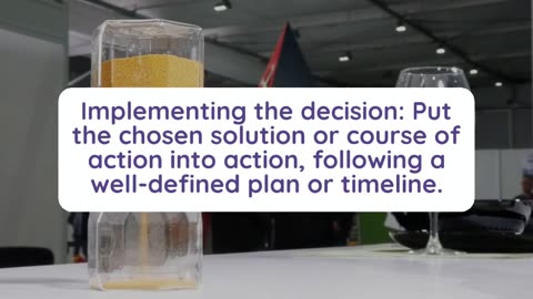 KB Entertainment welcomes you to the 6th Chapter on Decision Making: Implementing the Decision!