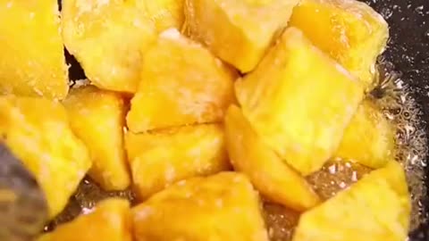 Chinese cuisine—Hot candied sweet potato