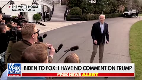 See What Happens When Doocy Asks Biden About Trump Indictment (VIDEO)