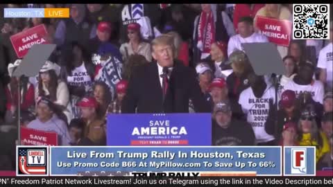 Live - President Trump Speaks at Save America Rally in Conroe, Texas - 01-29-2022