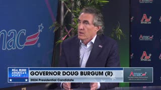 Gov. Doug Burgum talks about his plan to shrink federal government