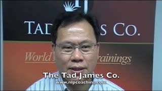 NLP Coaching | Tad James NLP Master Practitioner 2012