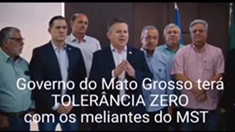 ZERO TOLERANCE WITH ARMED ARM (MST) OF THE BRAZILIAN WORKERS' PARTY